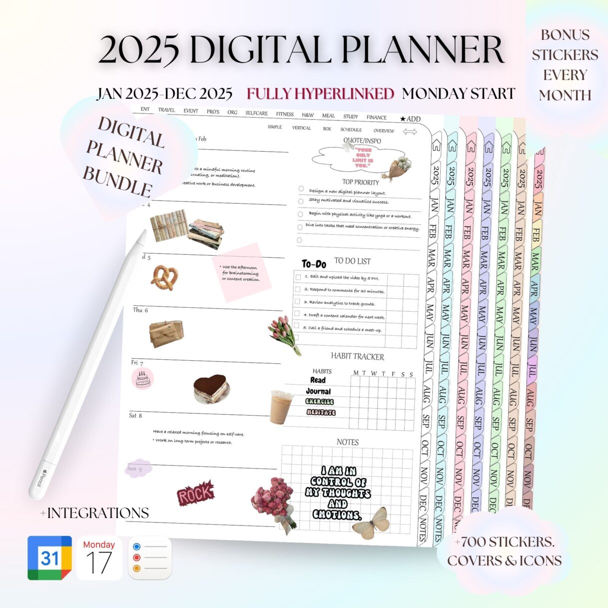 2025 BUNDLE DIGITAL PLANNER