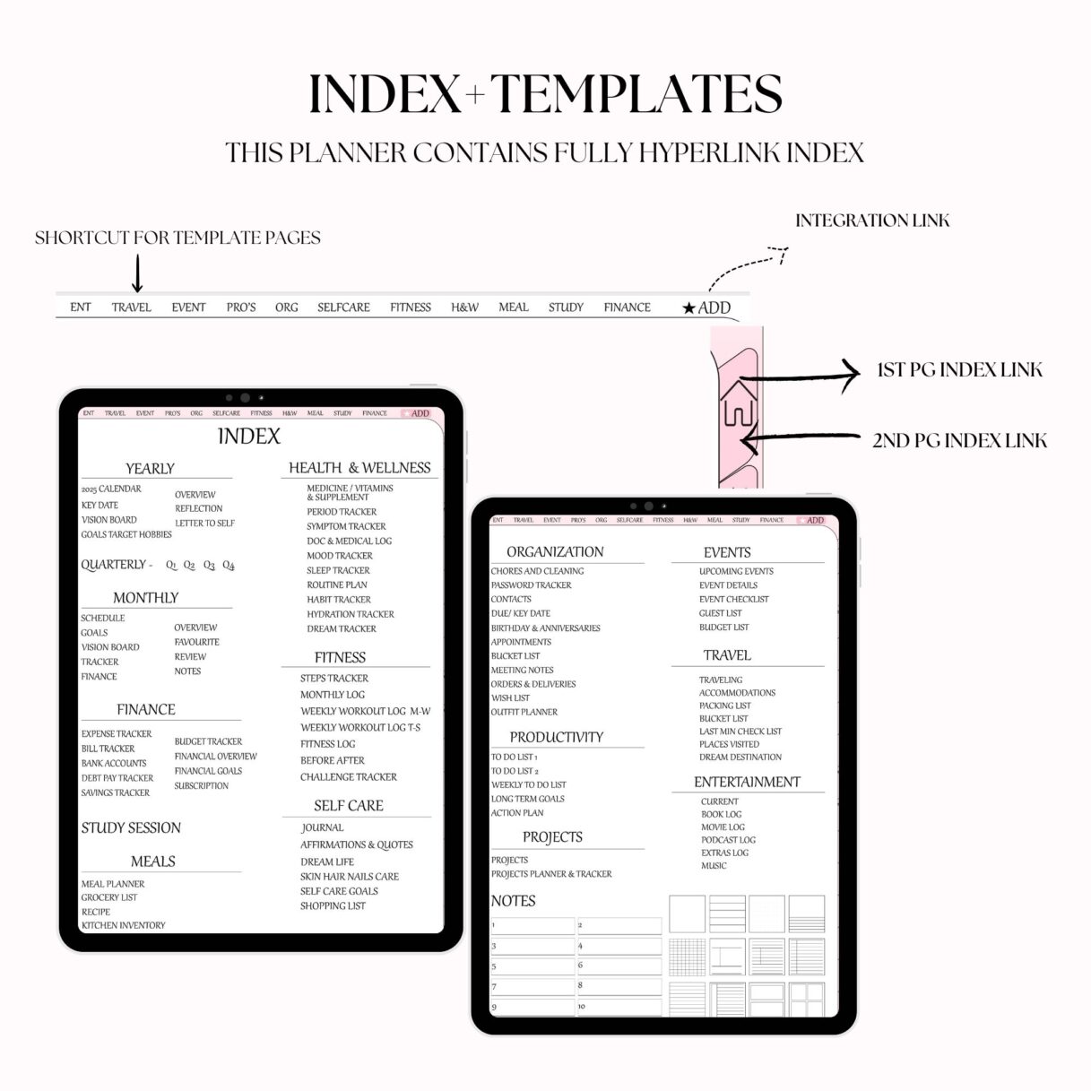 2025 PINK DIGITAL PLANNER - Image 2