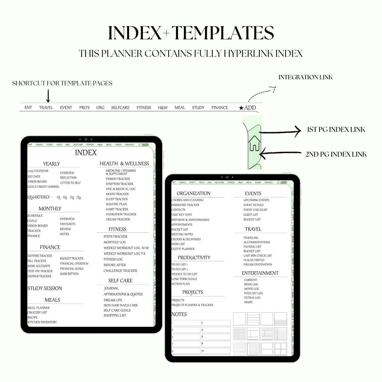 2025 GREEN DIGITAL PLANNER - Image 2