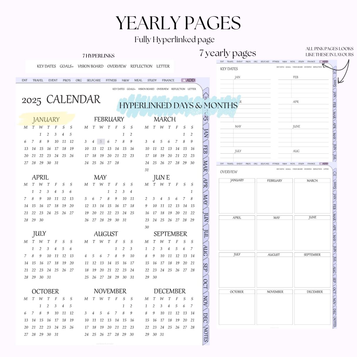 2025 LILAC DIGITAL PLANNER - Image 13