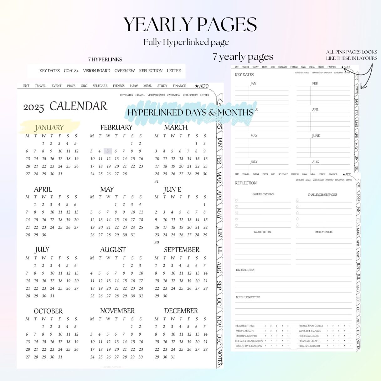 2025 BUNDLE DIGITAL PLANNER - Image 3