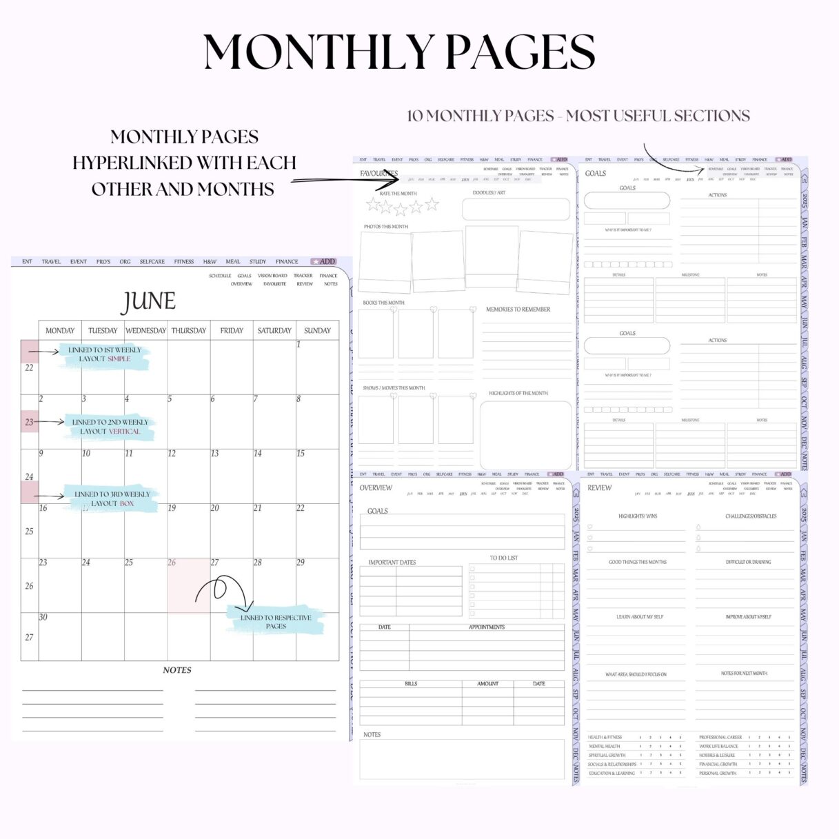 2025 LILAC DIGITAL PLANNER - Image 21