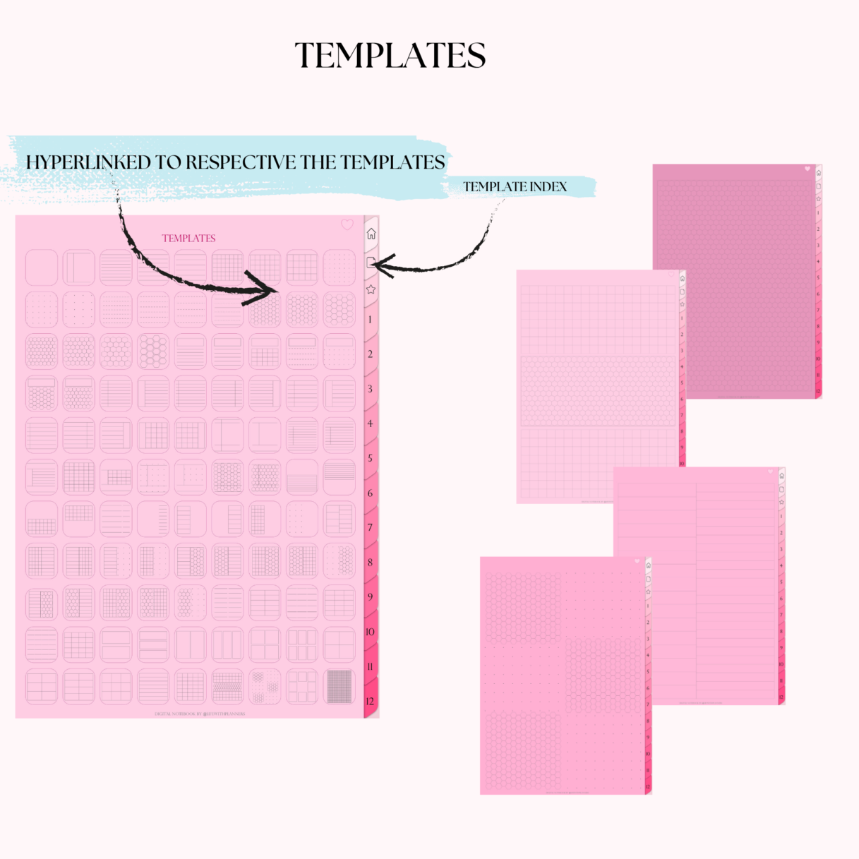 Pink notebook bundle - Image 3