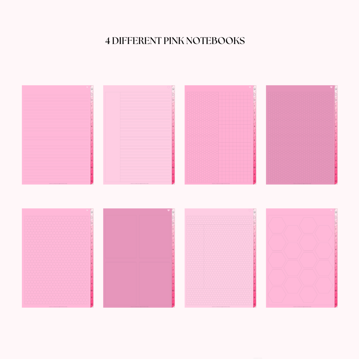 Pink notebook bundle - Image 6