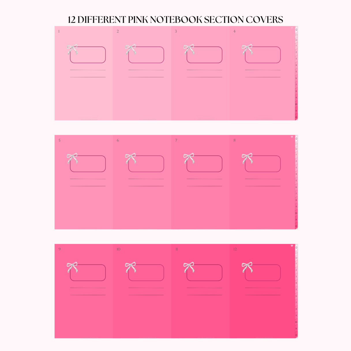 Pink notebook bundle - Image 7